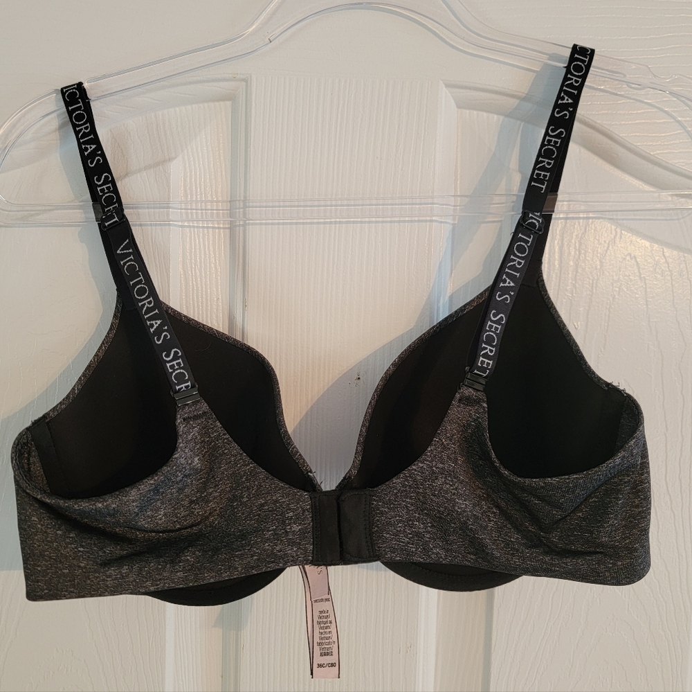 Victoria's Secret Heather Grey Love Cloud Bra 36C - Picture 2 of 5